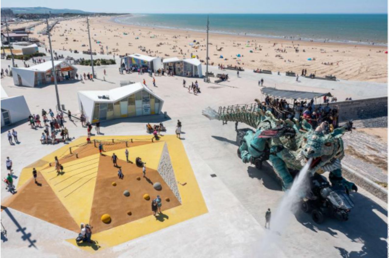 La plage de Calais